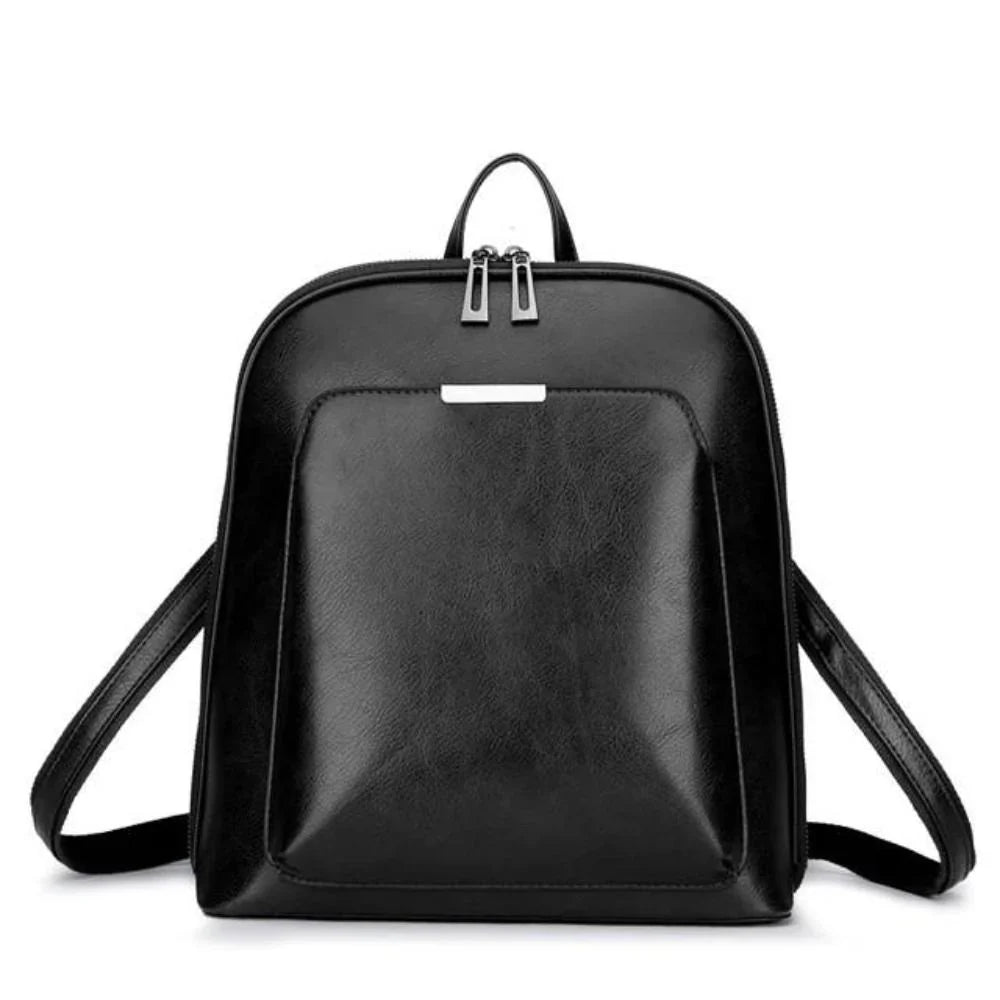 Classic Double-Zip Backpack - Modern Sleek Design
