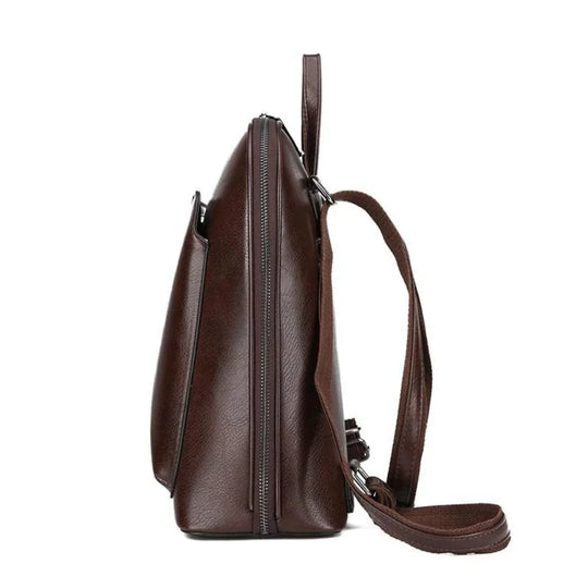 Classic Double-Zip Backpack - Modern Sleek Design