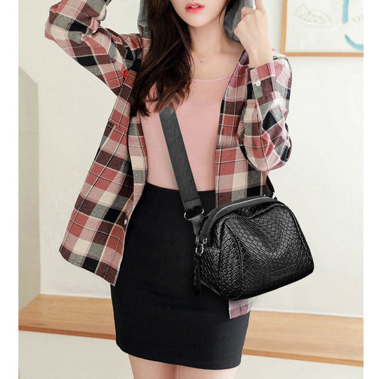 Madison™ Classic Charm | Spacious Elegant Vintage Leather Bag