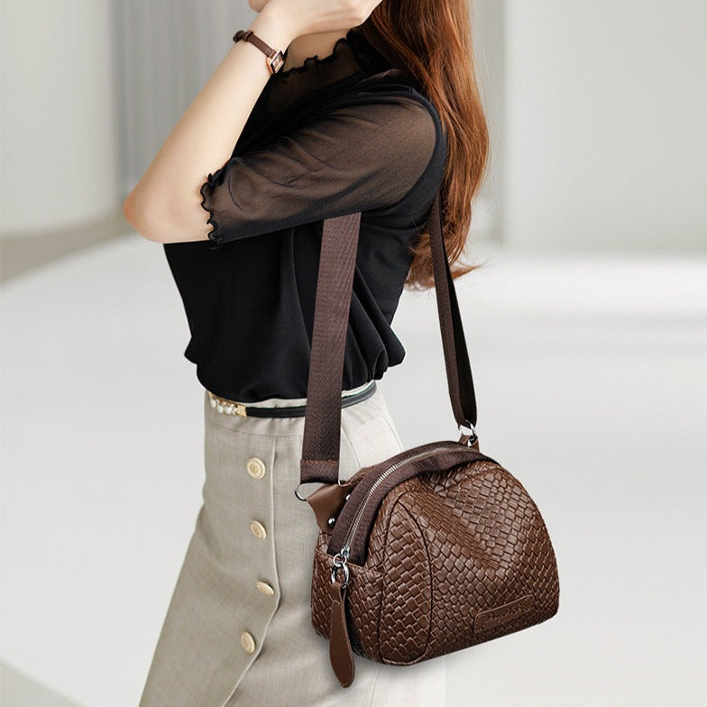 Madison™ Classic Charm | Spacious Elegant Vintage Leather Bag