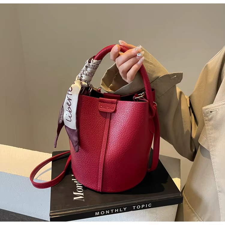Abigail™ - Modern Retro Bucket Bag